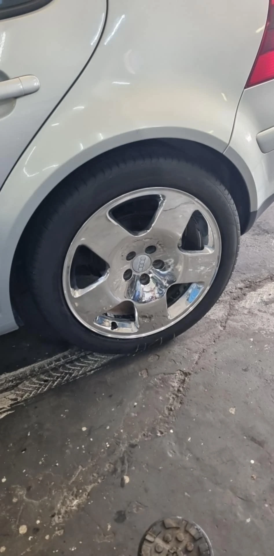 Audi felni polírozás után